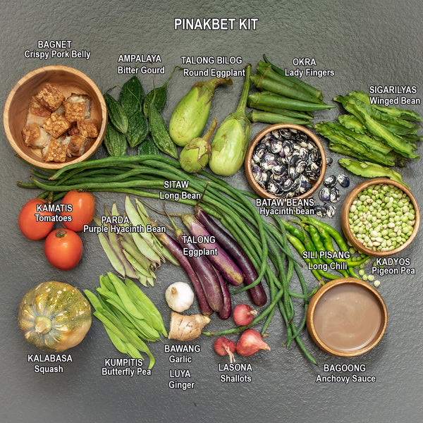 Pinakbet Kit in a Basket